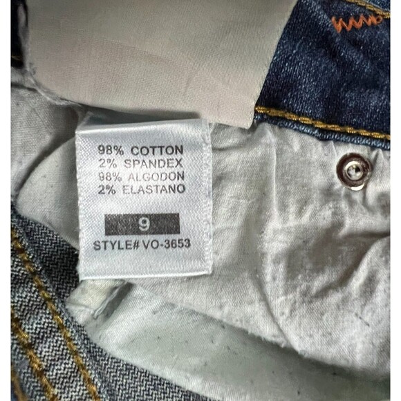 Virgin Only USA Embellished Lowrise Bootcut Jean  Women's 9  Y2K  Festival Jeans - Picture 8 of 13